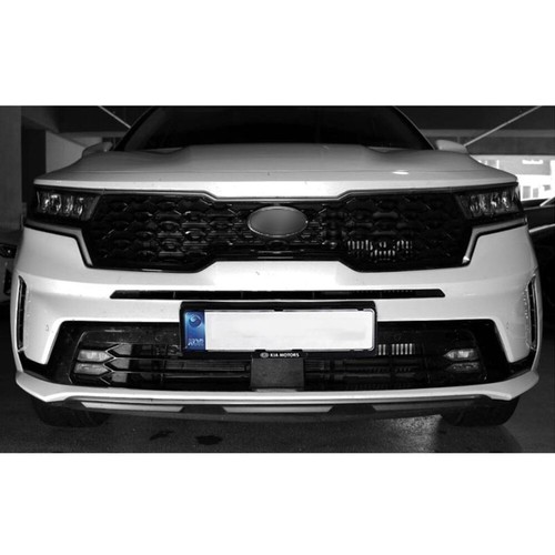 Carbon Fibre Front Bumper Side Trim Air Vent Cover For Kia Sorento MQ4 2021-2023 - Picture 3 of 6