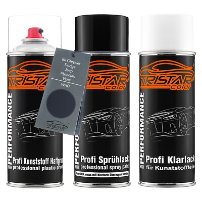 Lack Spraydosen Set Kunststoff für Chrysler Dodge Jeep Viper WHC Ember Perl