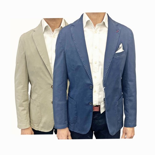 Giacca Uomo Elegante Casual Blazer Estiva Slim Fit Made in Italy Sartoriale  | eBay