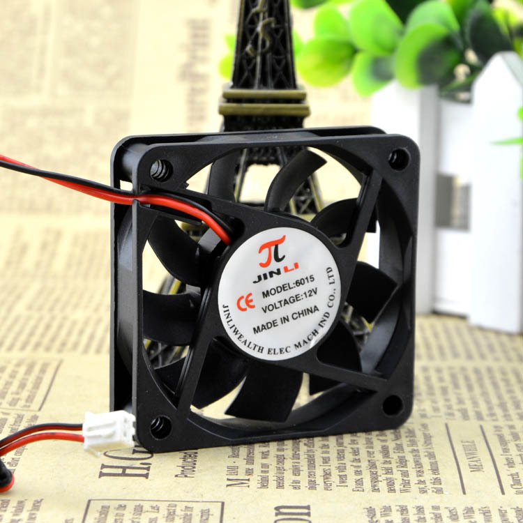 JIN LI 6015 Graphics card cooling fan DC12V 0.23A 2Pin 5pcs