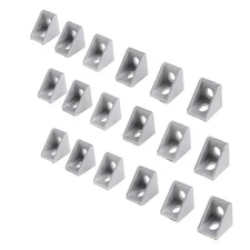 25pcs Corner Bracket Aluminum Bracket Heavy Duty Corner Bracket