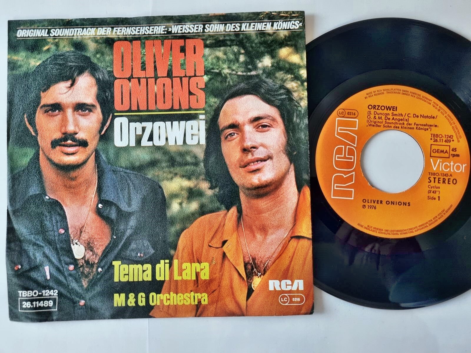 Oliver Onions - Orzowei 7'' Vinyl Germany