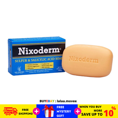 1 Packungen NIXODERM Schwefel & Salicylsäure Seife 100g - Akne/Häufiges Hautp...