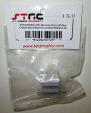 STRC CNC Aluminum Rear Chassis Brace Mount for Limitless/Infraction #STR320500RS