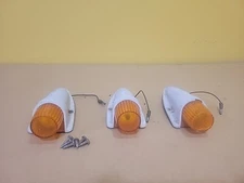 75-93 DODGE TRUCK CAB ROOF CLEARANCE MARKER LIGHTS ORIGINAL OEM LOT OF 3