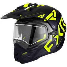 FXR Torque X Team Snowmobile Helmet w/ Electric Shield - Hi-Vis