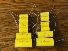 Recap Kit for KLH Model 5 Speakers New MPT Polypropylene Film Capacitors