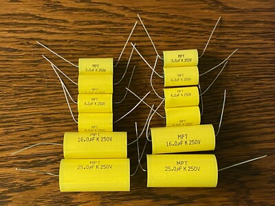 Recap Kit for KLH Model 5 Speakers New MPT Polypropylene Film Capacitors