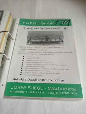 Tractor brochure agricultural machinery brochure, No. 131 other brochures listed