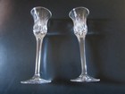 Mikasa Crystal Icicles Pattern Germany 8" Taper Candlestick Holders set of 2 — photo 6