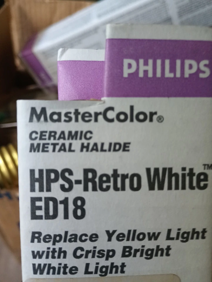 Bombilla 400w hps ed18-RetroWhite Philips Foto 3 de 4