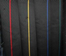 Bmw Alpina B10 E34 Upholstery Fabric Multi Color Stripe Foam-backed 59