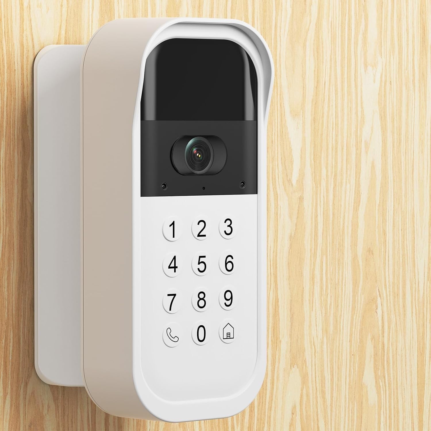 MyQ Garage Video Keypad Mount White with Screws and User Manual Included