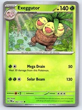 Exeggutor (Master Ball Pattern) 002/131 Holo Prismatic Evolutions Pokemon NM
