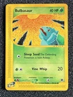 BULBASAUR 95/165 Expedition NON-HOLO E-Series / E-Reader Pokemon TCG card NM