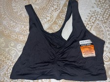 SportJock Dupont Coolmax BLACK Sports Bra Vintage NWT Size Large Made In USA