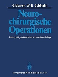 Neurochirurgische Operationen von Merrem, G., Goldhahn, ... | Buch | Zustand gut