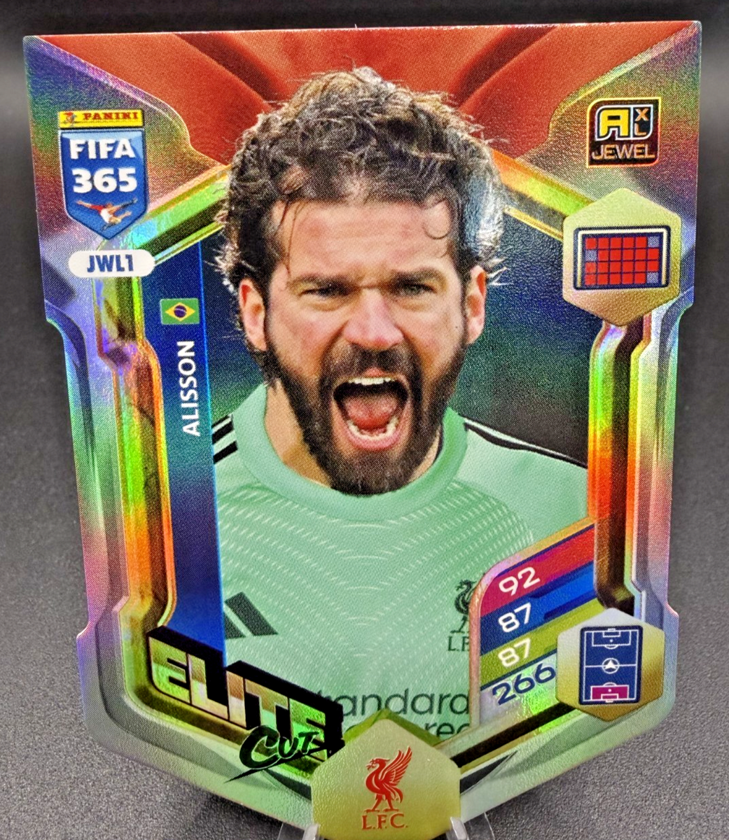 Alisson Becker 2026 Adrenalyn XL FIFA 365 Jewel Elite Cut JWL1