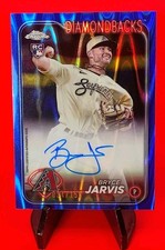 Bryce Jarvis 2024 Topps Chrome RC #AC-BJ  Blue Raywave Refractor #/150 RC 🔥