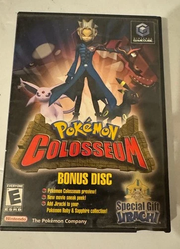 Nintendo GameCube Pokemon Colosseum Bonus Disc 2004 - Tested, Working