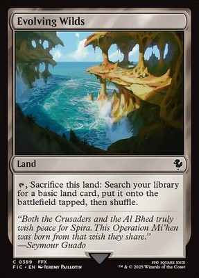 (x4) Evolving Wilds 389 Play Set C Normal FIC MTG NM