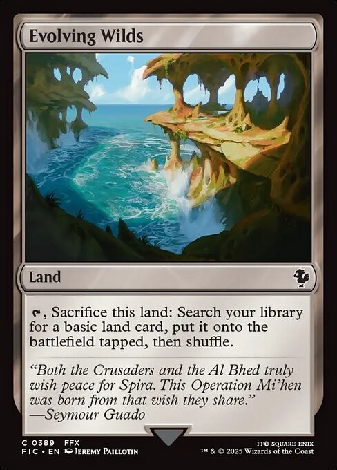 (x4) Evolving Wilds 389 Play Set C Normal FIC MTG NM