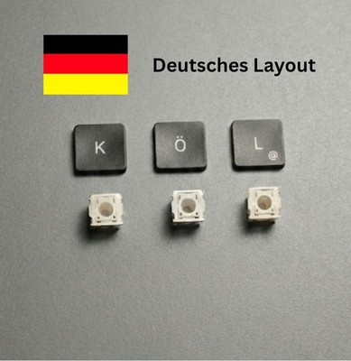 Apple A1843 Magic Keyboard Ersatztaste Space Grey Schwarz + Mechanik Original