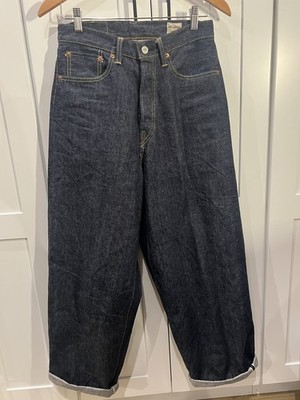 Evan kinori x orSlow Wide Leg Jeans Denim One Wash Japan Made XS