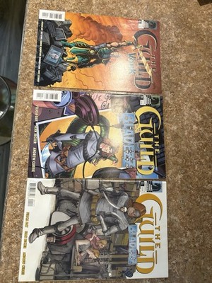 The Guild Comic Book Lot of 3 Dark Horse Comics 2010-2011 Vork & Bladezz One-sho