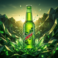 Mountain Dew 250 ml Glasflasche Import +0,25€ Pfand