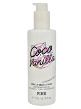 VICTORIA'S SECRET PINK COCO VANILLA COMFORTING BODY OIL w/ COCONUT OIL 8 oz NEW