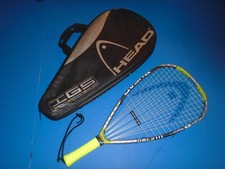 Head Metallix Flexpoint MX 190 Racquetball Racquet Case. SS 3 5/8". VG.