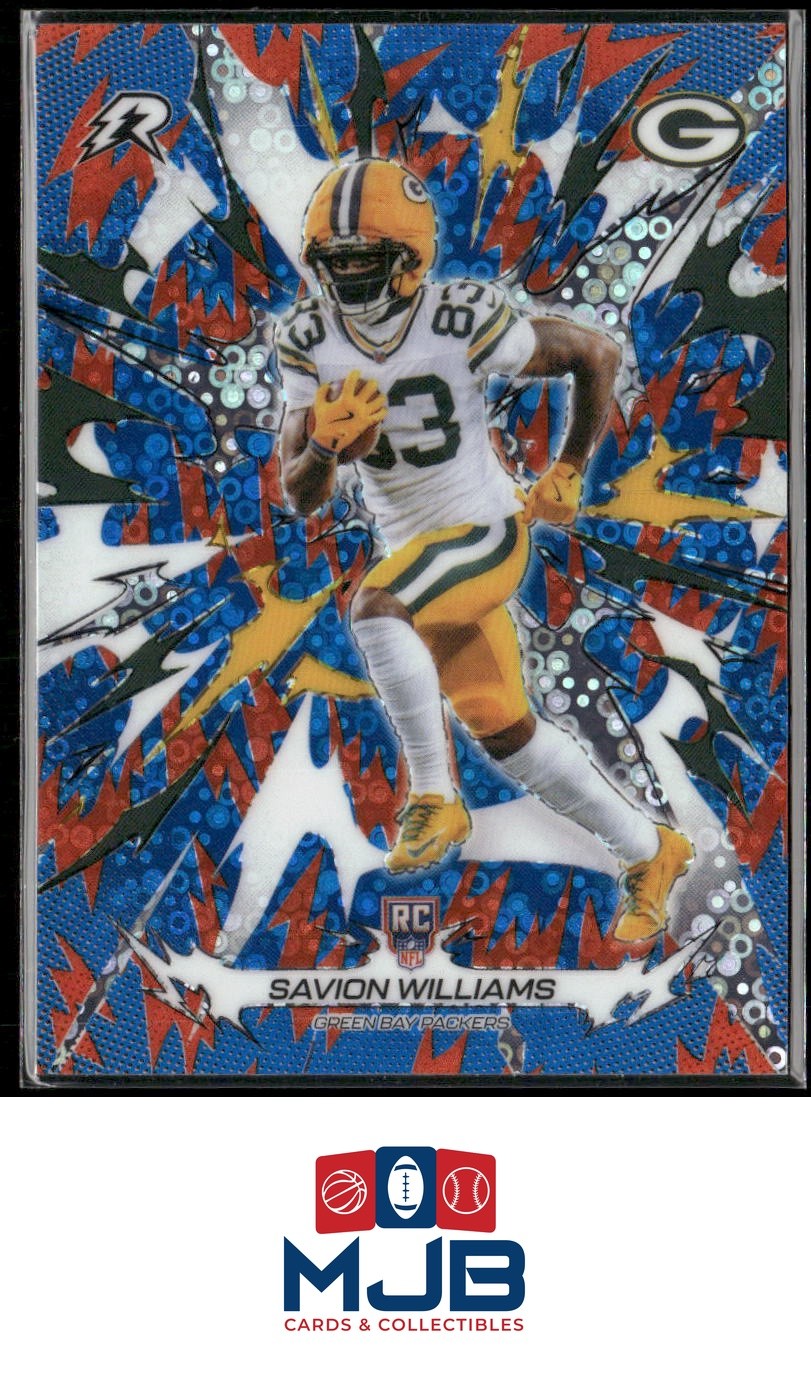 Savion Williams 2025 Topps Resurgence #134 Blue/Orange Spark