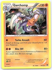 Garchomp 70/122 Holo Rare BREAKpoint Pokemon Near Mint