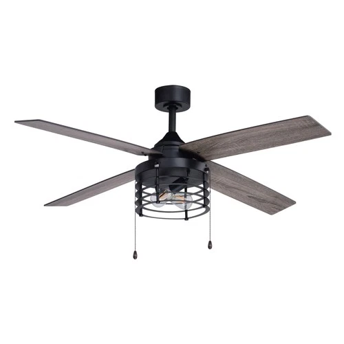 Vaxcel Lighting F0123 52" 4 Blade Indoor Ceiling Fan - Black - Picture 11 of 12
