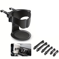 Car Cup Holder Air Vent Outlet Drink Coffee Bottle Holder Can Mounts Holders Bev
