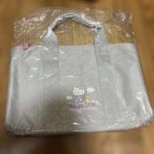 .Unopened Sanrio Hello Kitty Tote Bag Lunch Bag Kitty Bicycle