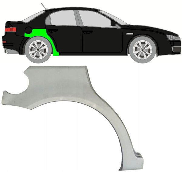 Radlauf FüR Alfa Romeo 159 2005 - 2012 Rechts-image