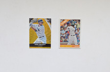 2015 Panini National VIP Kris Bryant RC Gold 5/15 and Topps Heritage Variation