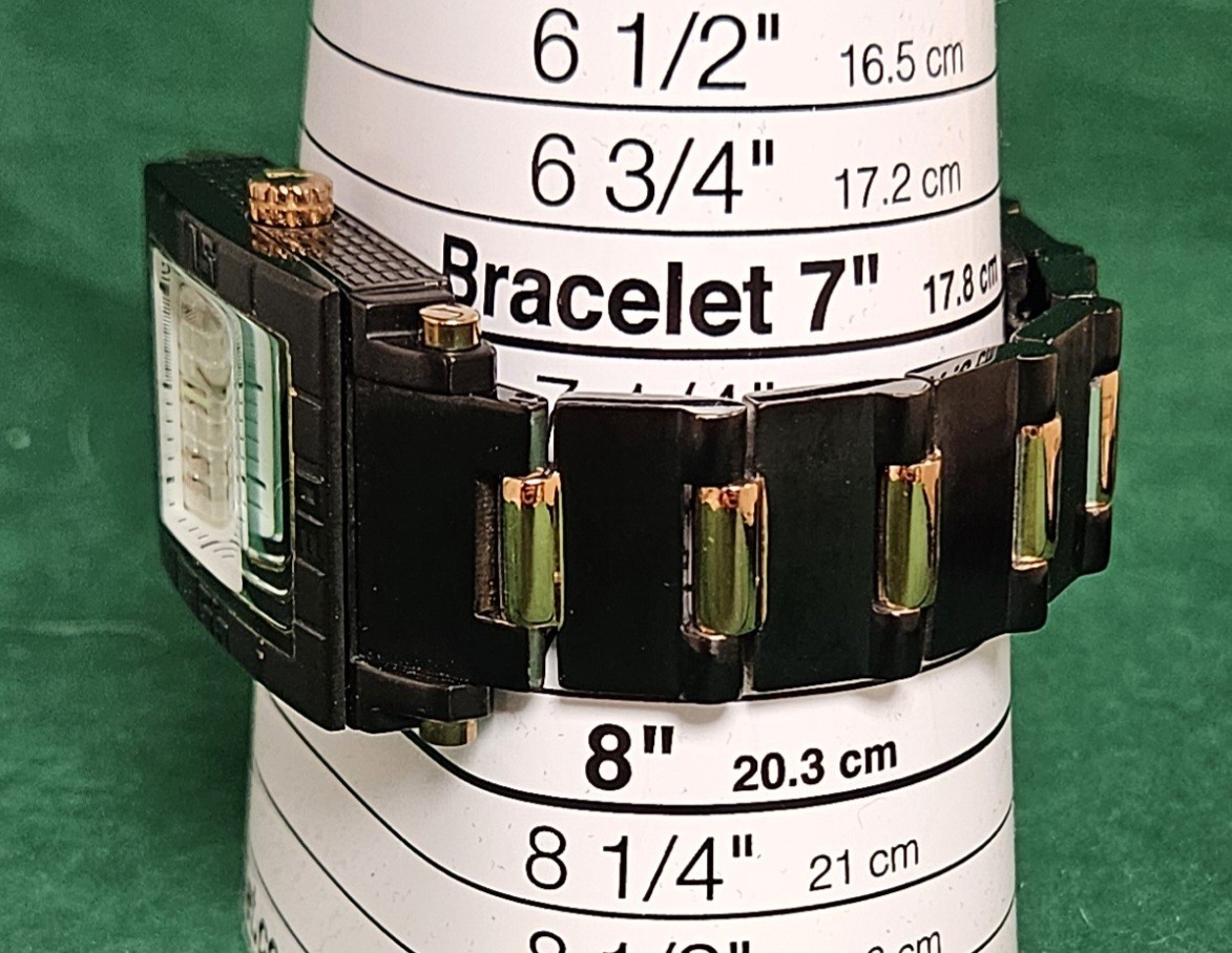 Daniel Steiger Academy Black Rectangular Men's Wa… - image 12