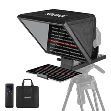 NEEWER BASICS X16B 12" Aluminum Alloy Liftable Teleprompter