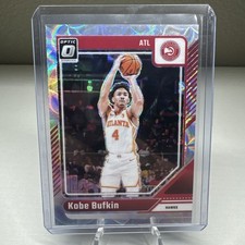 Kobe Bufkin 2024-25 Donruss Optic /249 #223 Premium Box Set NBA Hawks