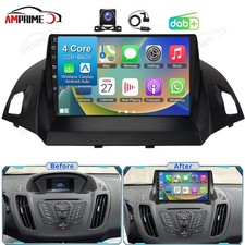 DAB+ Android 15 Autoradio Carplay Für Ford C-Max 2011-2015 Kuga 2013-15 GPS Navi