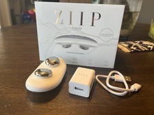 ZIIP HALO Microcurrent Facial Toning Device w/ Charger & Box, Excellent
