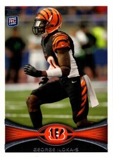 2012 Topps #206 George Iloka Rookie Base (RC)