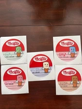 Thrifty Ice Cream Stickers . This Is For 1 Of The The Flavor Stickers.