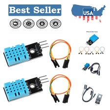 Dual Temperature Humidity Sensor Modules - Compact Arduino/Raspberry Pi Kit