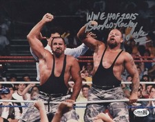 Bushwhacker Luke autographed signed inscribed 8x10 photo WWC WWE WWF HOF JSA COA