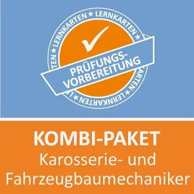 [.] Kombi-Paket Lernkarten Karosserie- und Fahrzeugbaumechaniker /in