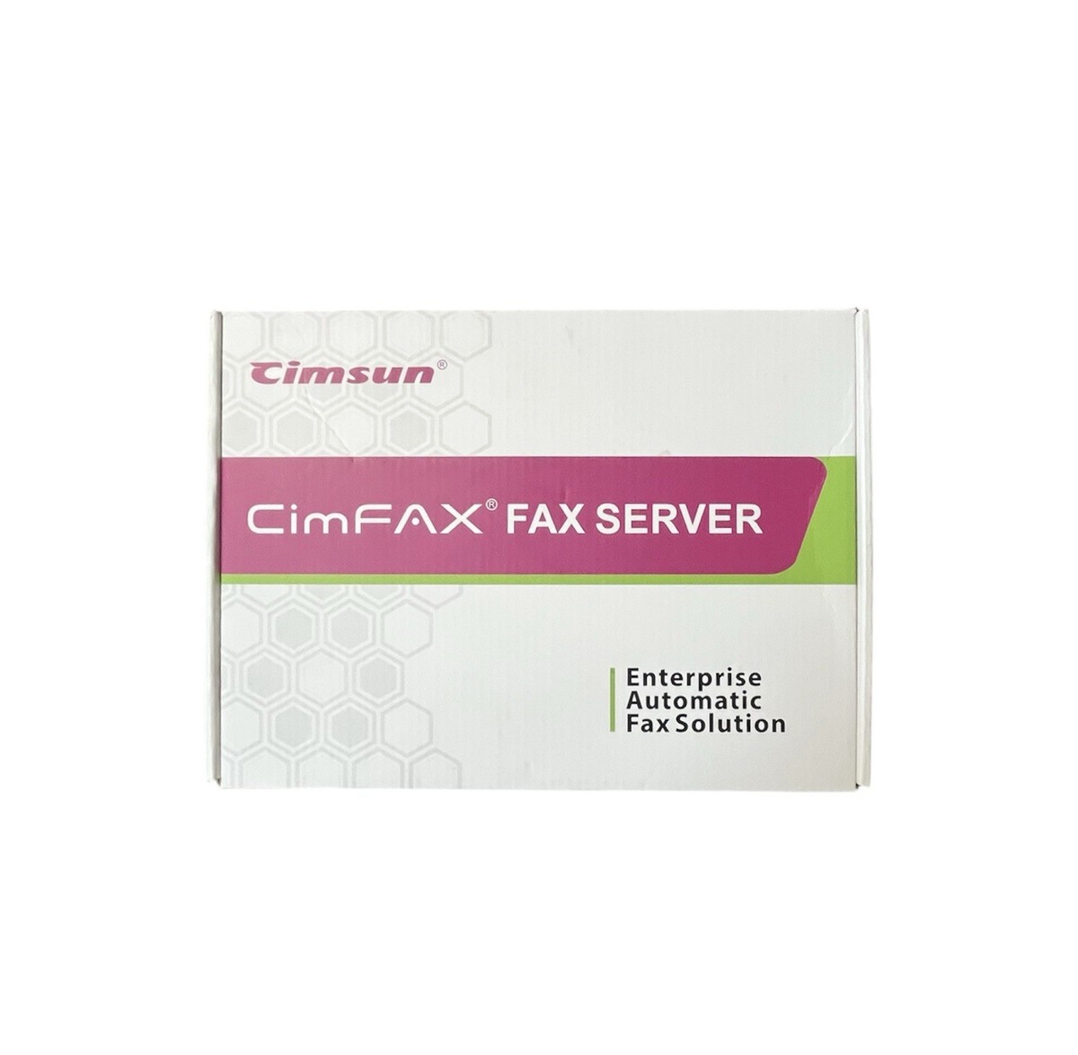 Cimsun Technology CimFAX Paperless Fax Machine Server A5 Work